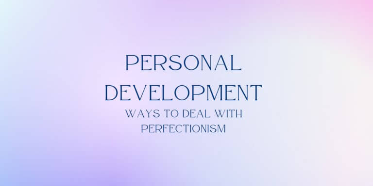 Read more about the article Setting yourself free of perfectionism.
